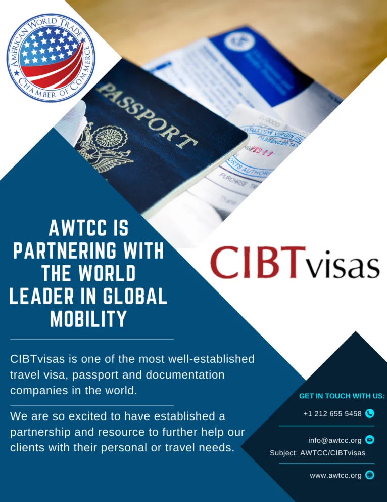 CIBT Visas, AWTCC is partnering with the world leader in global mobility